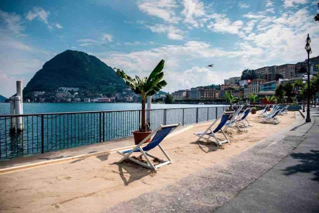 Urban Flat Apartment Lugano Bagian luar foto